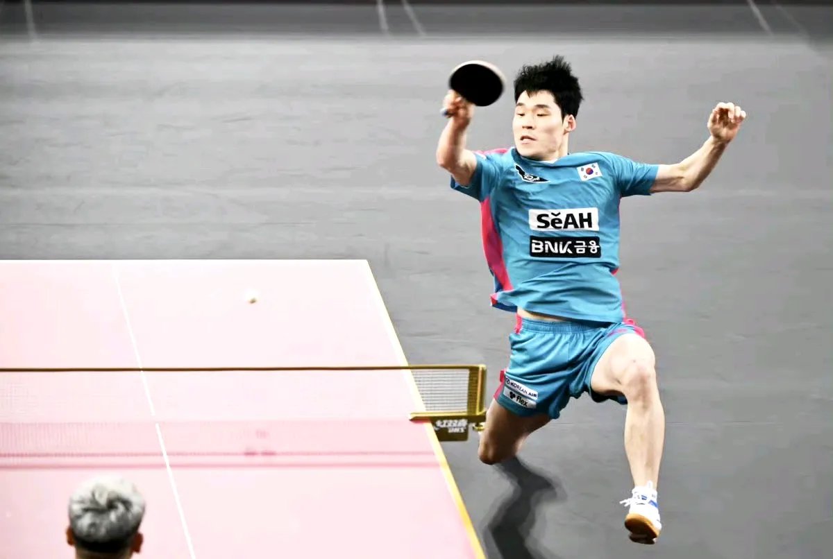 韩国乒乓球队连胜积极，成功晋级半决赛