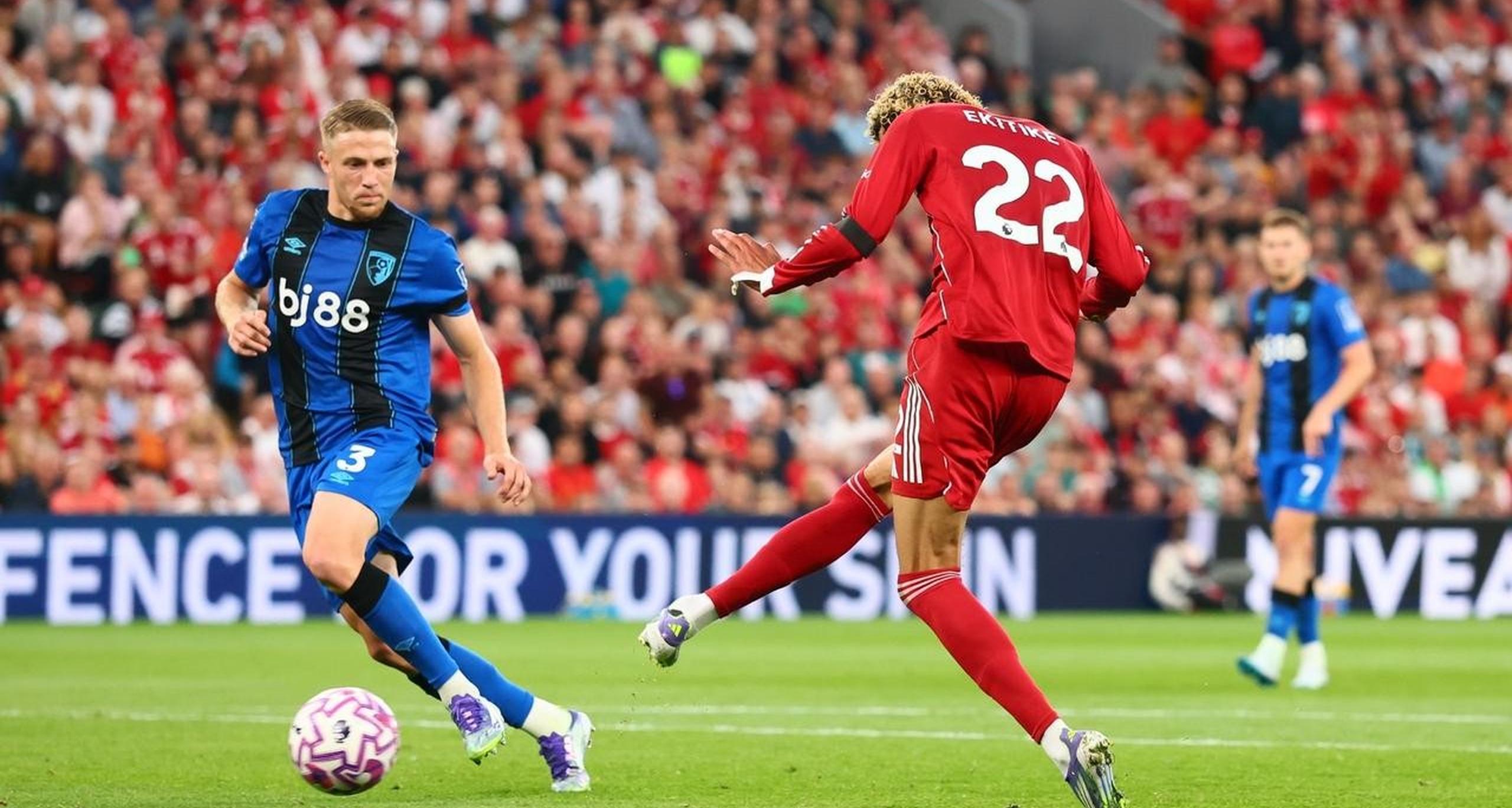 伯恩茅斯客场逆转利物浦，演绎神奇一役